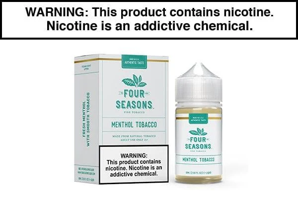 MENTHOL TOBACCO BY FOUR SEASONS 30ML/60ML