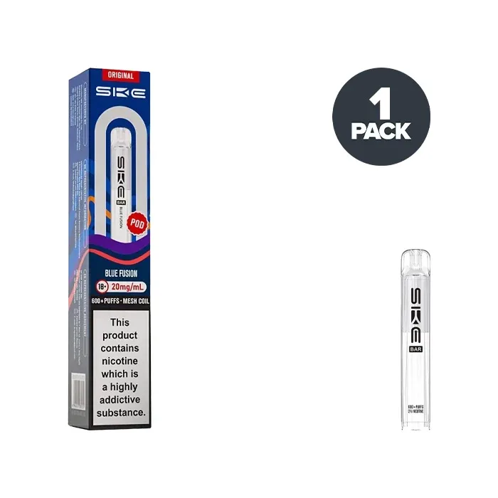 Blue Fusion SKE Bar 600 Prefilled Pods