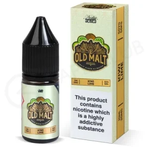 Kiwi & Lime Nic Salt E-Liquid by Old Malt