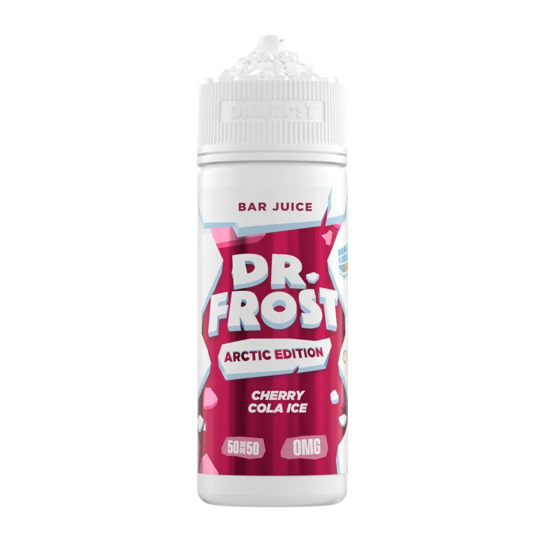Cherry Cola Ice 100ml Shortfill E-Liquid by Dr Frost Arctic Edition