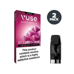Blackcurrant Ice Vuse Intense Pods