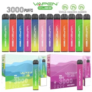 VAPEN Cube 3000 Puffs Bulk Buy Rechargeable Disposable Vapes Wholesale