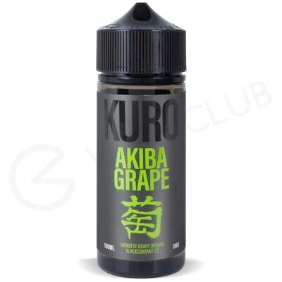 Akiba Grape Shortfill E-Liquid by Kuro 100ml