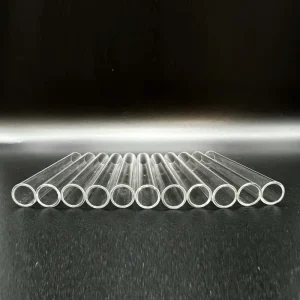 5" Clear Straight Glass Tube Chillum