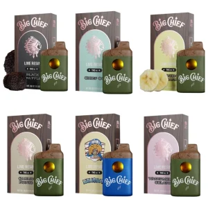 Big Chief Live Resin THC-A Disposable Vape Kit 3G