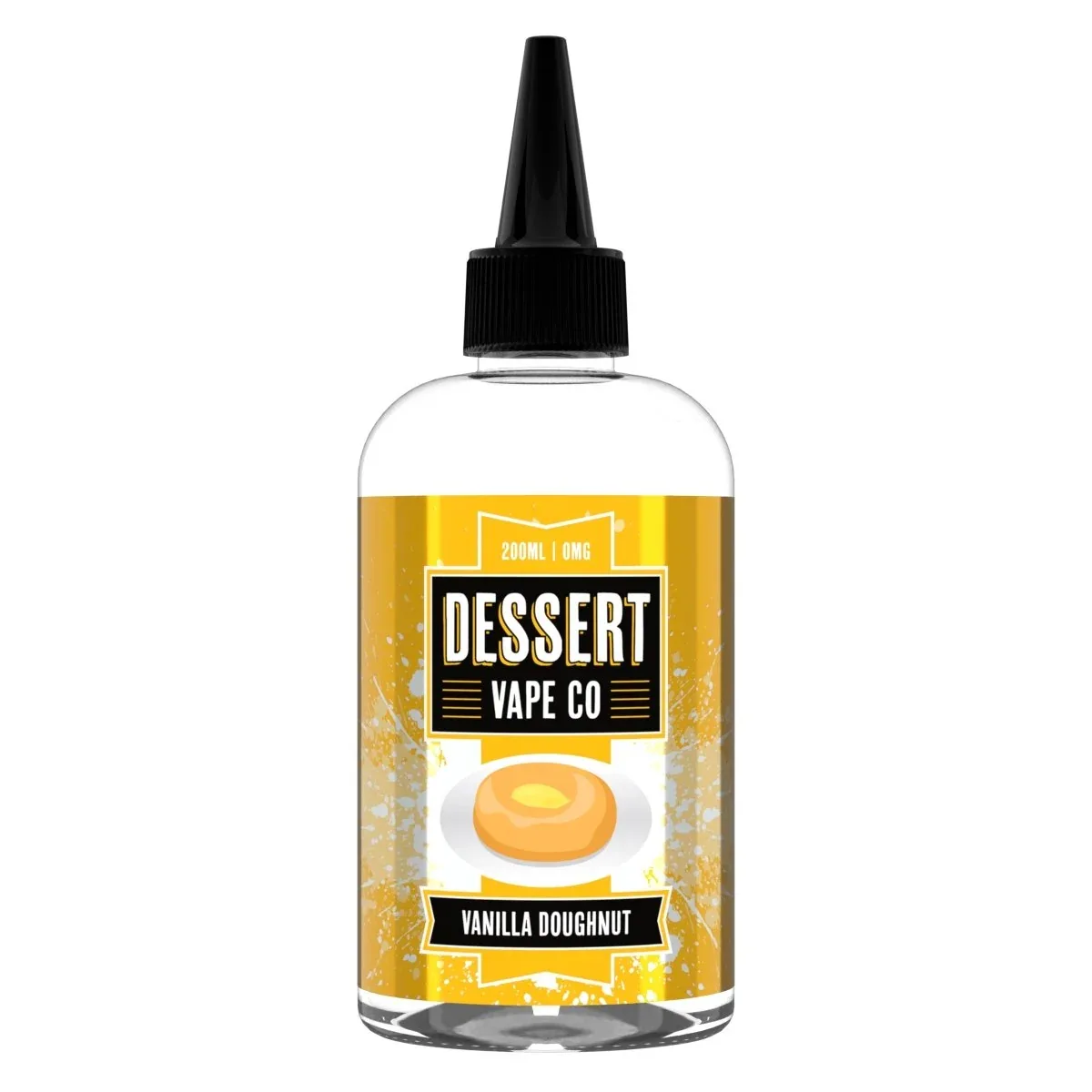 Dessert Vape Co - Vanilla Doughnut Shortfill E-Liquid 200ml