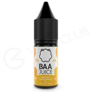 Mango Passionfruit Ice Nic Salt E-Liquid by Baa Juice