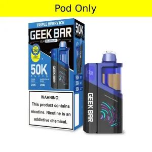 Triple Berry Ice Geek Bar Clio Platinum 50K Pod