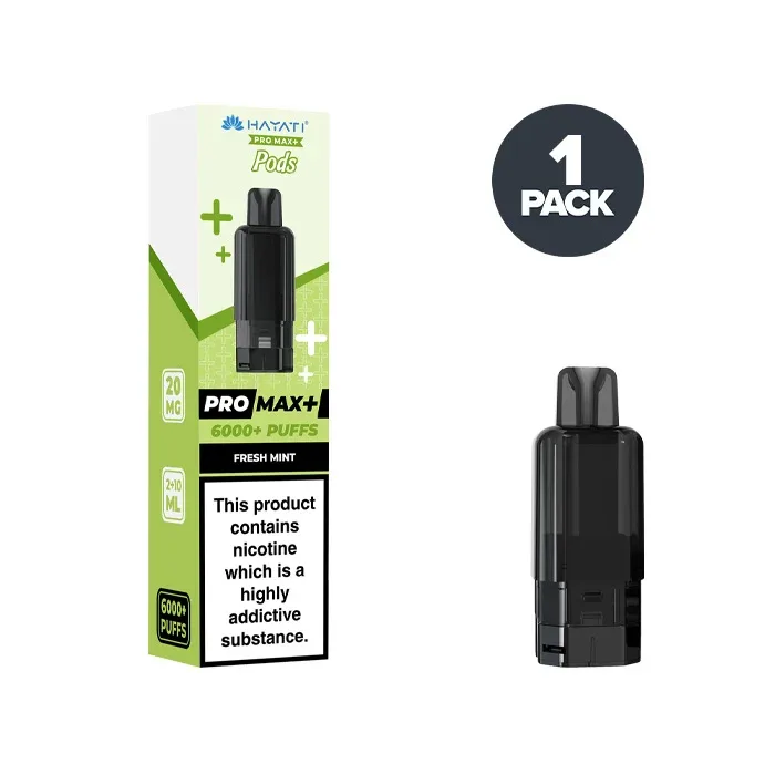 Fresh Mint Hayati Pro Max Plus Prefilled Pods