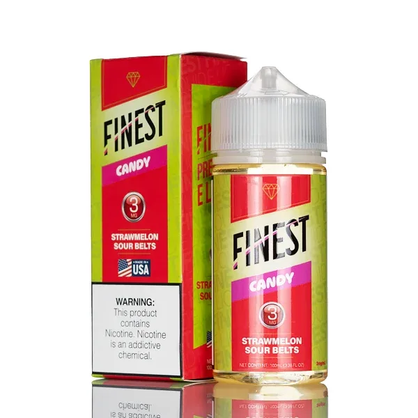 Finest E-Liquid - Candy Edition - Strawmelon Sour Belts - 100mL
