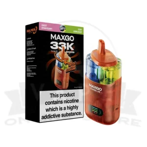 Sweet Strawberry / Sour Bubblegum RELX MaxGo Combo 33K Puff Vape