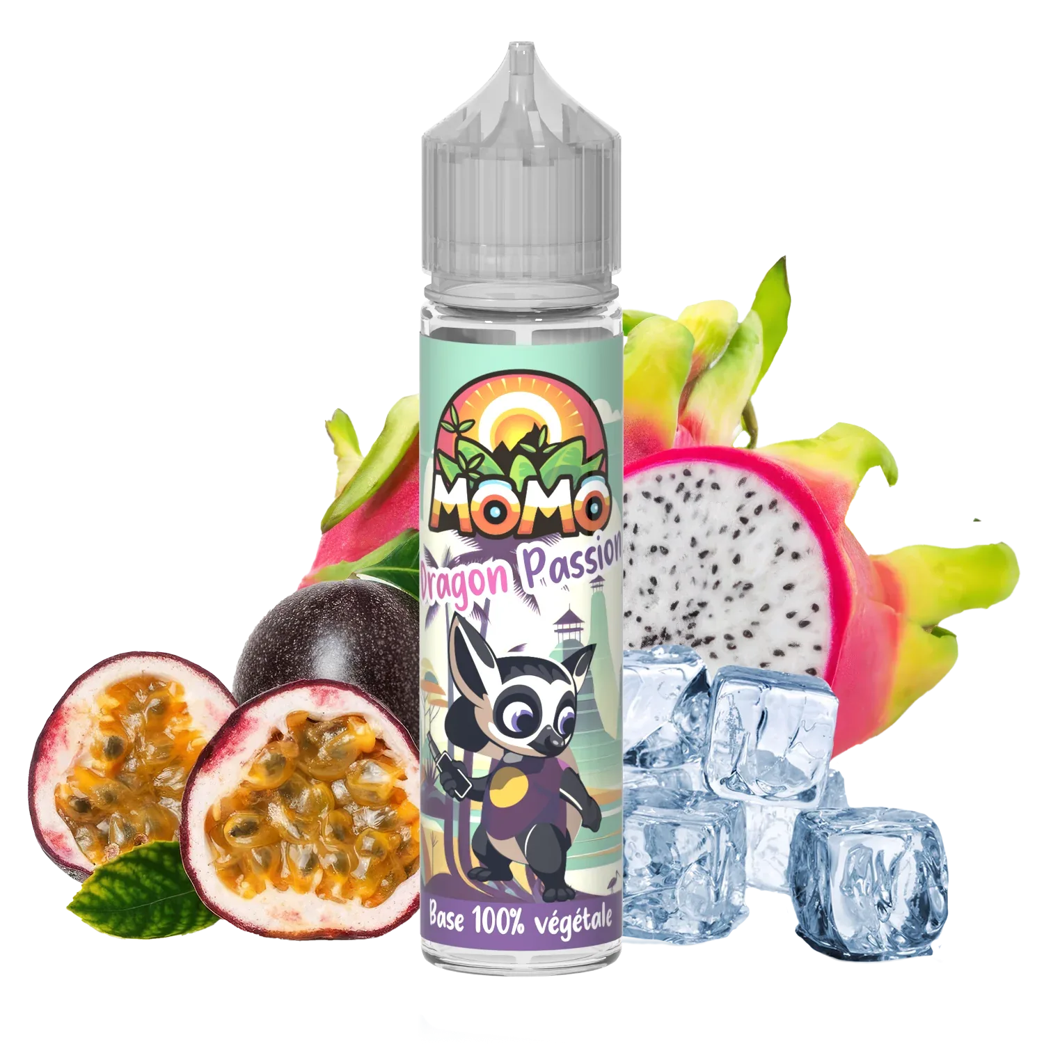 MOMO Dragon Passion 50ml shake and vape e-liquid