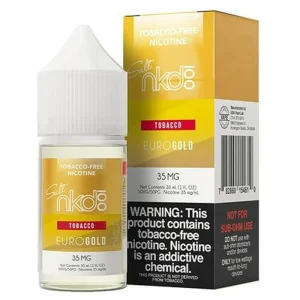Naked Tobacco Free Nicotine Salt Series Euro Gold E-juice 30ml
