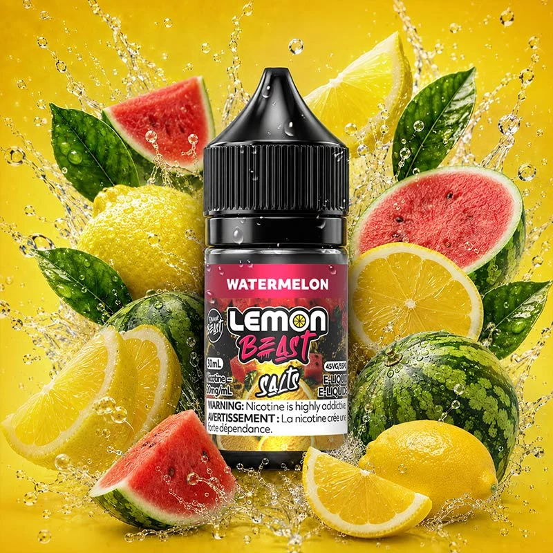 Lemon Beast Watermelon 30 ml Salt Nic E-Liquid