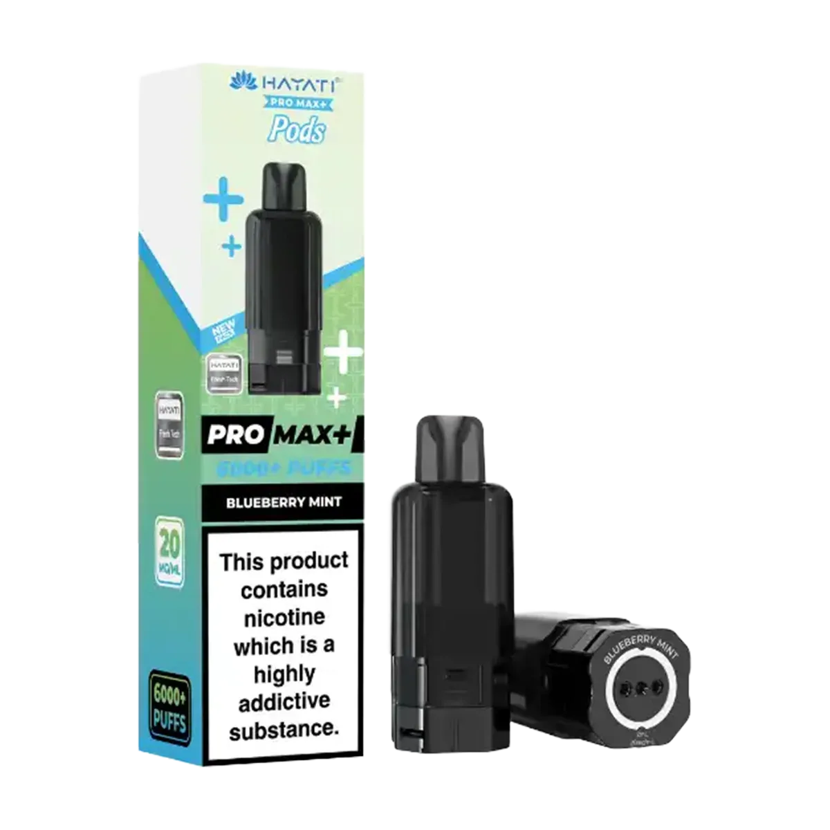 Blueberry Mint Hayati Pro Max+ Refill Pack