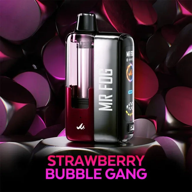MR FOG SWITCH POD (KIT) 45K PUFFS - STRAWBERRY BUBBLE GANG