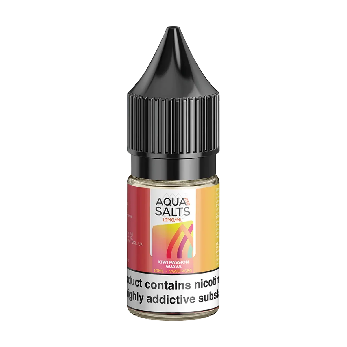Kiwi Passion Guava Nic Salt by Aqua Salts 10ml - Image 2