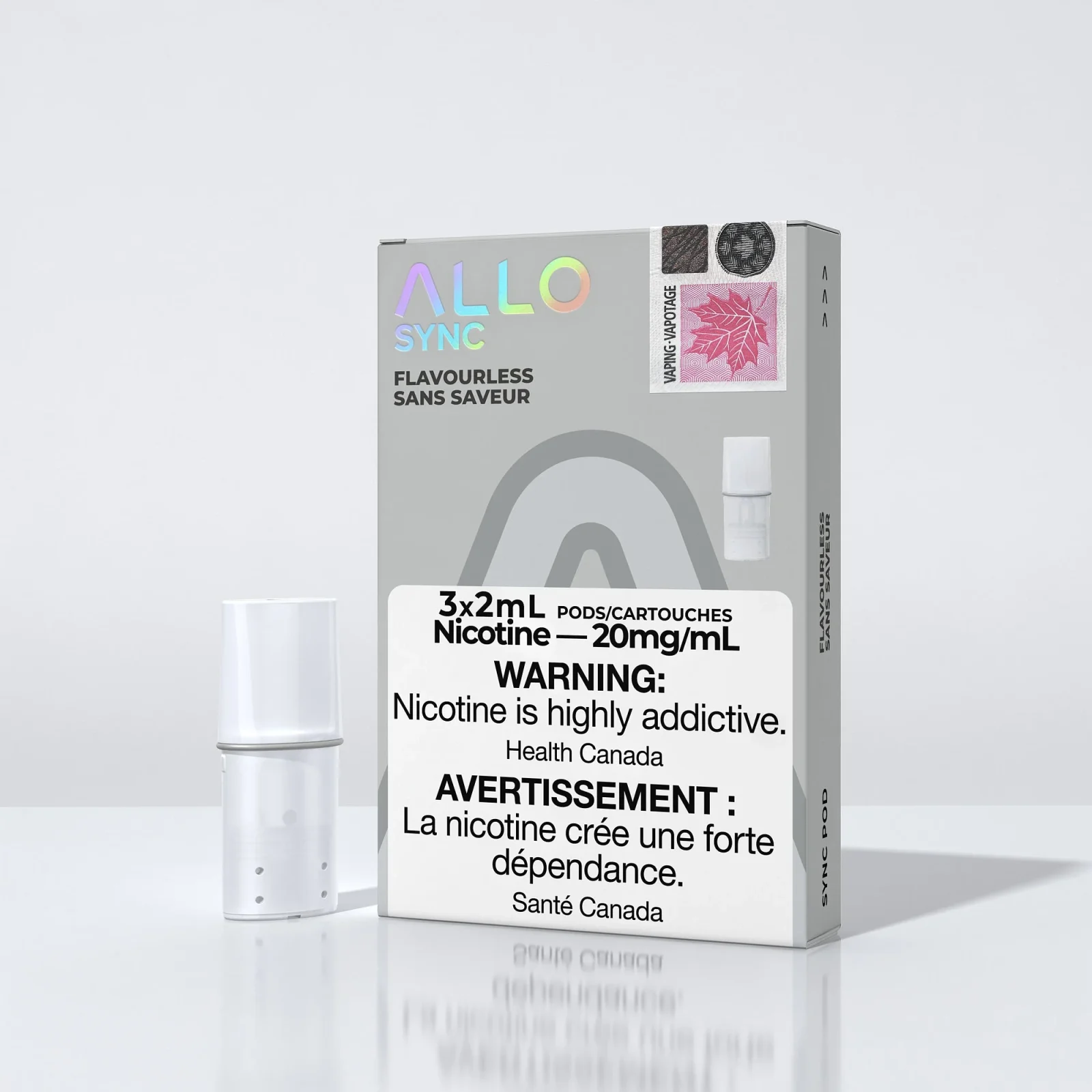 ALLO SYNC Flavourless pods