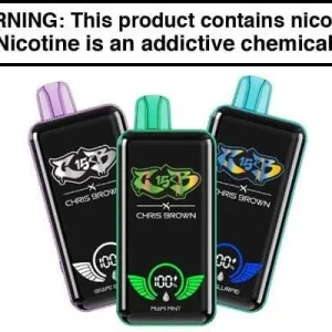 CHRIS BROWN CB15K DISPOSABLE VAPE – 15,000 PUFFS