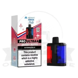 Watermelon Ice Hayati Pro Ultra Plus 25000 Prefilled Pods