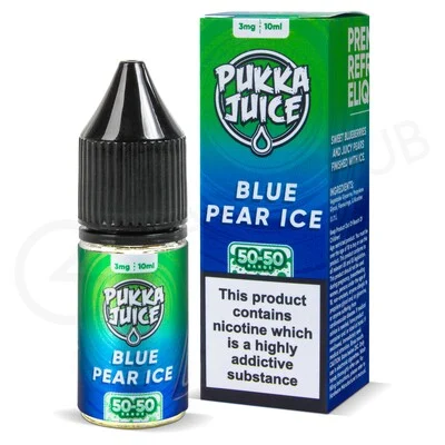 Blue Pear Ice E-liquid by Pukka Juice 50/50