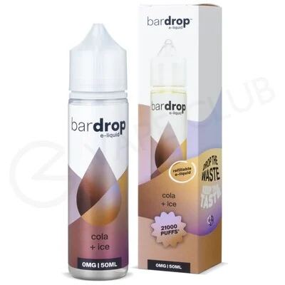 Cola Ice Shortfill E-Liquid by Bar Drop 50ml