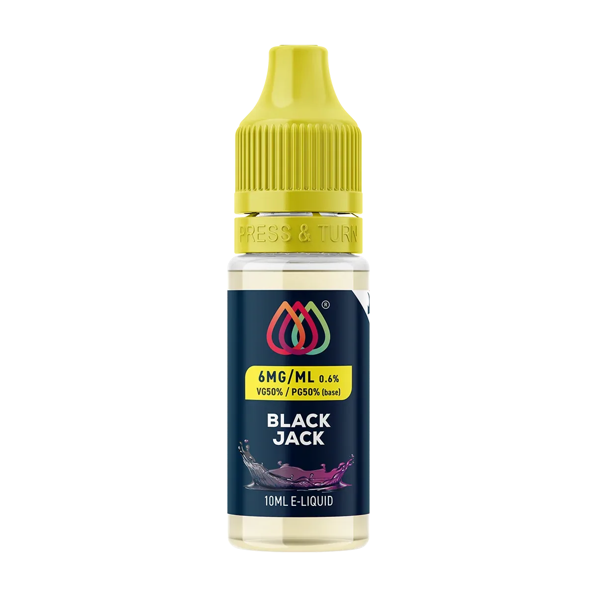 Black Jack E-Liquid by Aquavape - 10ml - Image 2