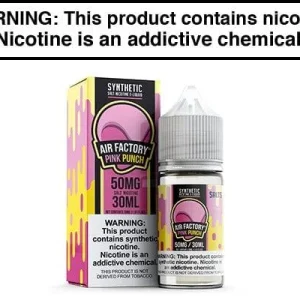 PINK PUNCH BY AIR FACTORY SYNTHETIC SALT 30ML