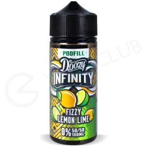 Fizzy Lemon Lime 50VG Shortfill E-Liquid by Doozy Infinity 100ml