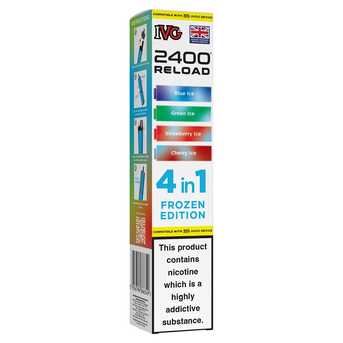 Frozen Edition IVG 2400 Refill Pods