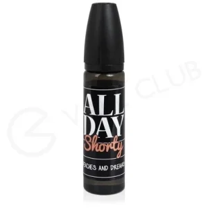 Peaches and Dreams Shortfill E-Liquid by All Day Shorty 50ml