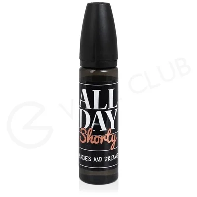Peaches and Dreams Shortfill E-Liquid by All Day Shorty 50ml