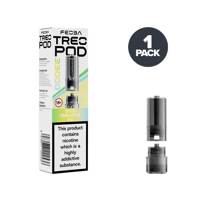 Sour Pineapple Ice Feoba Treo 33K Prefilled Pods