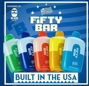 FIFTY BAR 5% NICOTINE 6500 PUFFS DISPOSABLE VAPE