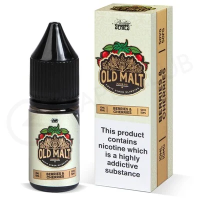 Berries & Cherries Nic Salt E-Liquid by Old Malt