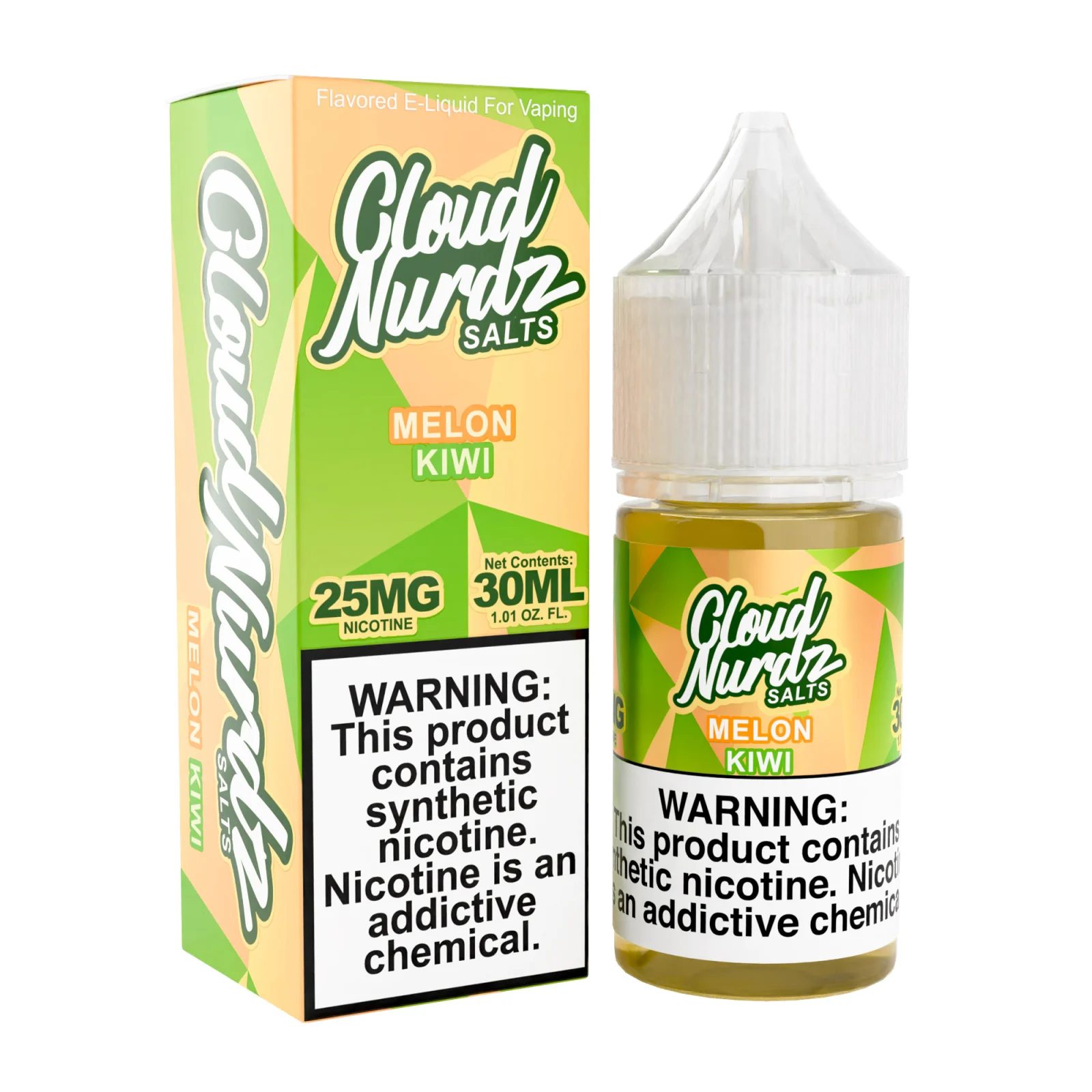 Melon Kiwi – Cloud Nurdz Salts – 30mL