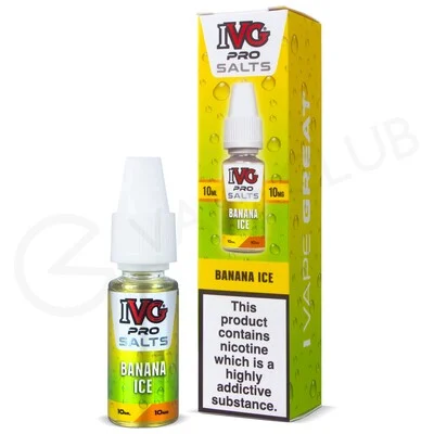 Banana Ice E-Liquid by IVG Pro Salts