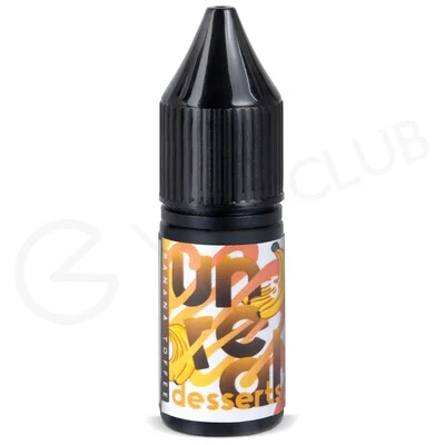 Banana Toffee Nic Salt E-Liquid by Unreal Desserts