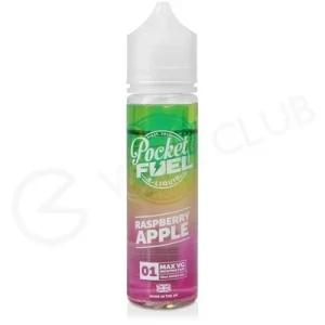 Raspberry Apple Shortfill E-Liquid by Pocket Fuel 50ml