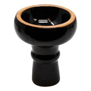 Black Ceramic Hookah Bowl