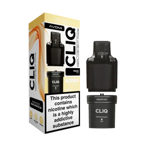 Peach Ice Avomi Cliq 6000 Refill Pack