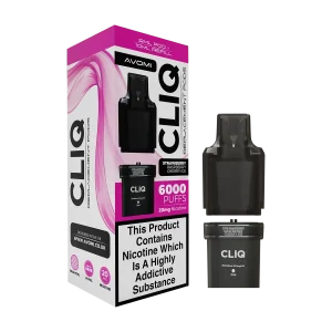 Strawberry Raspberry Cherry Avomi Cliq 6000 Refill Pack