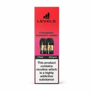 LEVELS Strawberry Raspberry Cherry Prefilled Pods 2 Pack