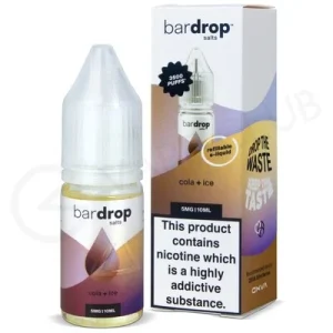 Cola Ice Nic Salt E-Liquid by Bar Drop Salts