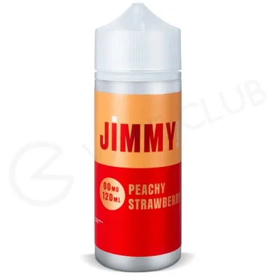 Peachy Strawberry Shortfill E-Liquid by Jimmy The Juice Man 100ml