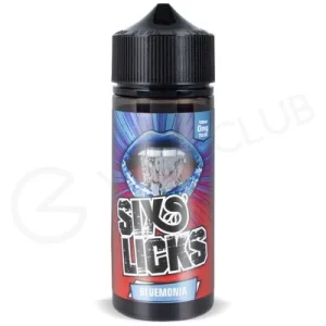 Bluemonia Shortfill E-Liquid by Six Licks