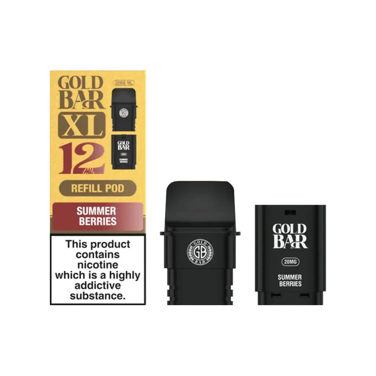 Summer Berries Gold Bar XL Refill Pack