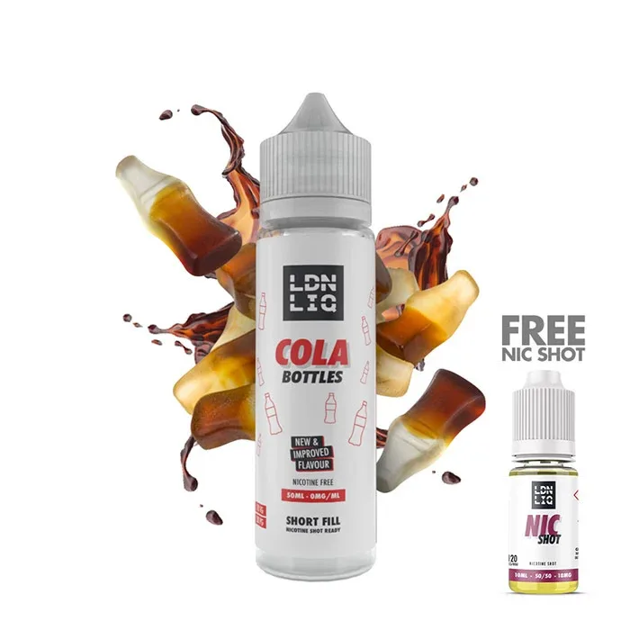 LDN LIQ Cola Bottles 50ml Short Fill E-Liquid
