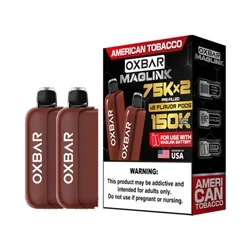Oxbar Maglink American Tobacco Flavor Pod & Free Shipping Option!