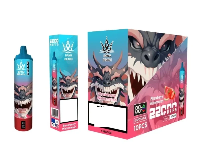 BANG BEACH 22000 Puffs Rechargeable Disposable Vape Wholesale Bulk Buy - Image 2